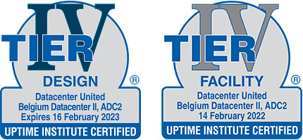 Belgium Datacenter II, ADC2 Tier Certifications