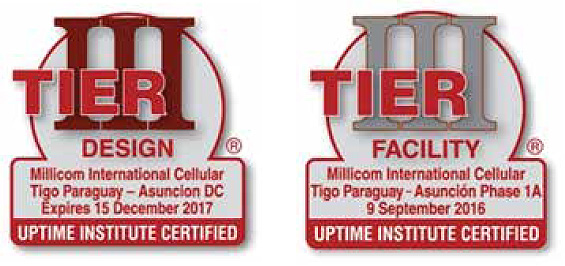 Tier III Certifications for Tigo Paraguay – Asuncion Data Centers