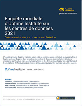 2021 Data Center Industry Survey Results (French)