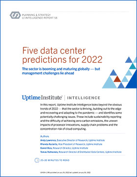 Five data center predictions for 2022