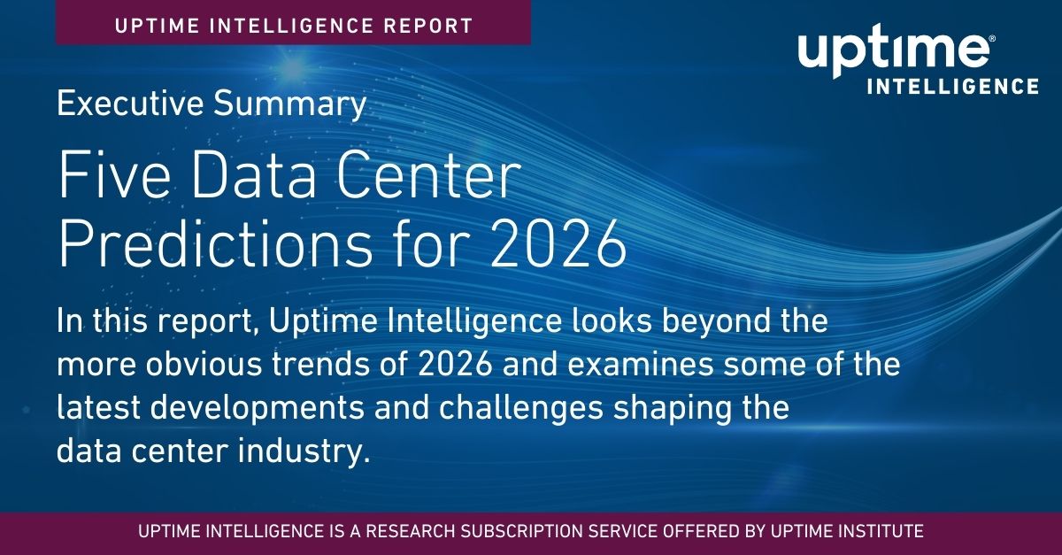 Five Data Center Predictions for 2026