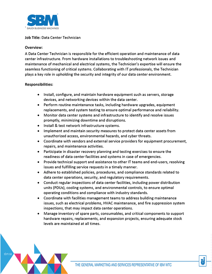 Data Center Technician
