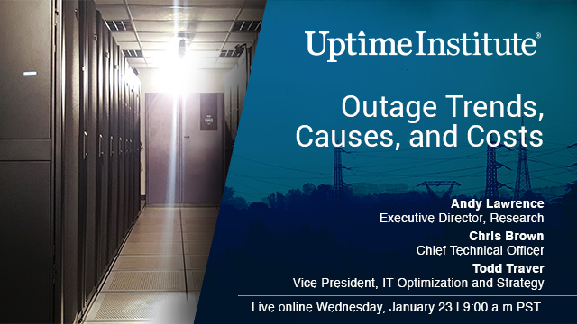 Webinar: Data Center Outage Trends, Causes and Costs
