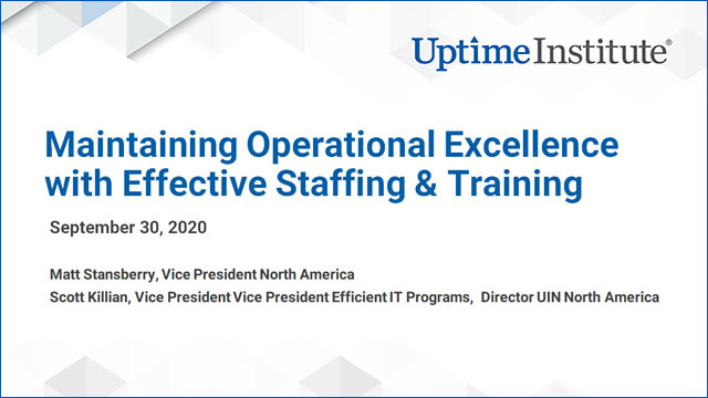 Webinar: Maintaining Your Operational Excellence with Effective Staffing & Training