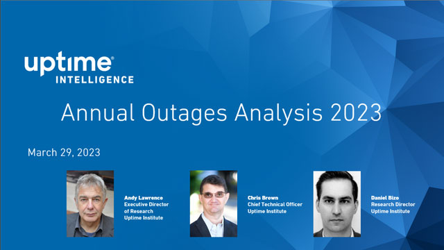 Webinar: Annual Outages Analysis 2023
